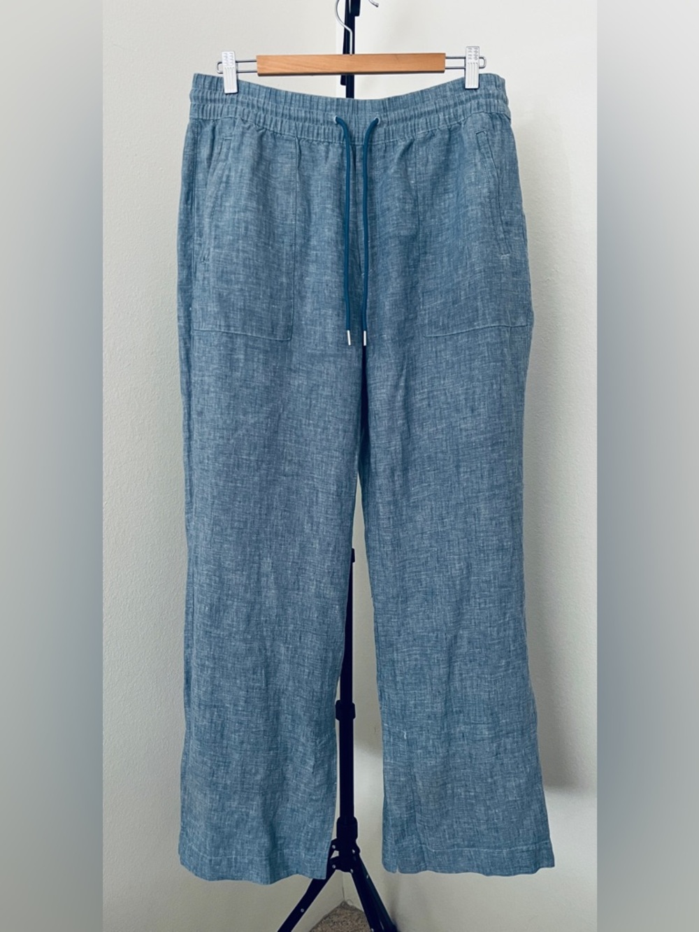 Athleta Summer Stroll 100% Linen Pants | Casual Friday Chic